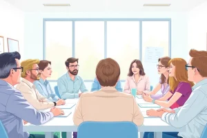 Fostering mental health awareness through collaborative workshop among engaged participants.